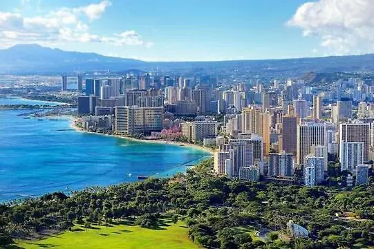Sunny Waikiki Escape Just Steps To Beach, Views, & Full Kitchen Comfort Honolulu 0*,  United States